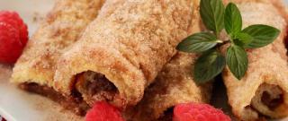 Chocolate Raspberry Blintzes Photo