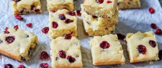 Cranberry-Lemon Blondies Photo