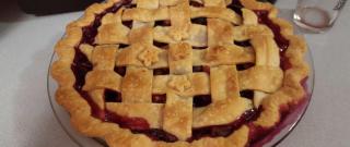 Blueberry Rhubarb Pie Photo