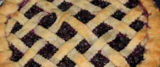 Mom's Blueberry Pie Photo