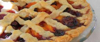 Summer is Here Triple Berry Peach Pie Photo