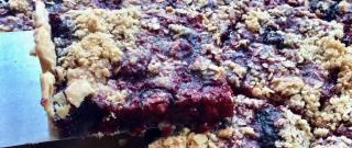 Easy Three-Berry Crumble Slab Pie Photo