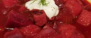 Russian Cabbage Borscht Photo