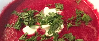 Cold Russian Borscht Photo