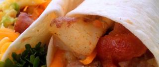 Tasty Breakfast Burritos Photo