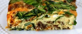 Spinach, Sausage, and Egg Casserole Photo