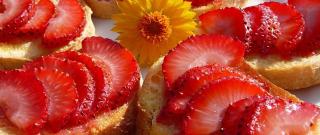 Strawberry Bruschetta Photo