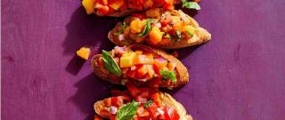 Papaya Bruschetta Photo