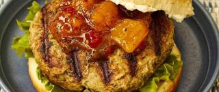 Grilled Lamb Burgers Photo