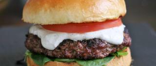 Feta-Stuffed Hamburgers Photo