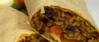 Black Bean and Rice Burritos Photo