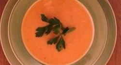 Vegan Butternut Squash Soup with Almond Milk Photo