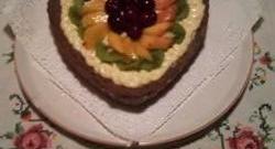 Chocolate Fruit Tart Photo