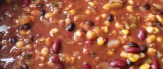 Grandma's Slow Cooker Vegetarian Chili Photo