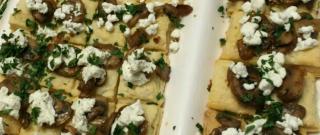 Mini Mushroom and Goat Cheese Tarts Photo