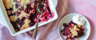 Blackberry Cobbler with Frozen Blackberries Photo