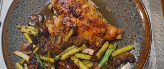 Chicken, Asparagus, and Mushroom Skillet Photo