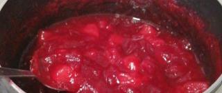 Pear Honey Cranberry Sauce Photo