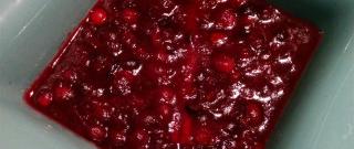 Ginger-Cinnamon Cranberry Sauce Photo