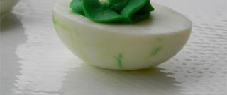 St. Patrick's Day Deviled Eggs Photo