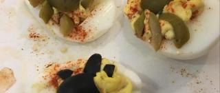 Spider Deviled Eggs for Halloween Photo