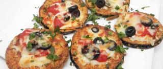 Air Fryer Eggplant Parmesan Mini Pizzas Photo