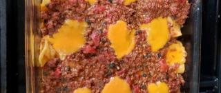 Cheesy Chili Enchiladas Photo