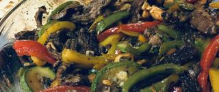 Sizzling Steak Fajitas Photo