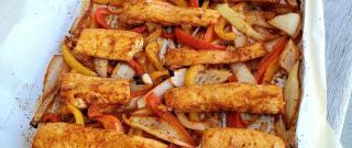 Sheet Pan Mahi Mahi Fajitas Photo