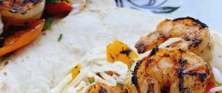 Grilled Shrimp Fajitas Photo