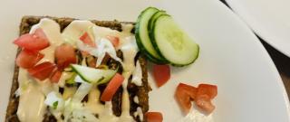 Waffled Falafel Photo