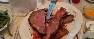 Restaurant-Style Prime Rib Roast Photo