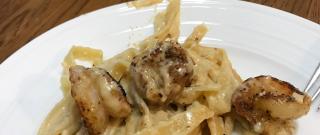 Shrimp Fettuccine Alfredo Photo