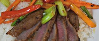 Asian Flair Flat Iron Steak Photo