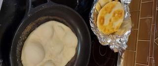 Homemade Pita Bread Photo