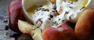 Peach Burrata Salad Photo