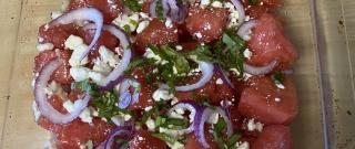 Watermelon Cucumber Salad Photo