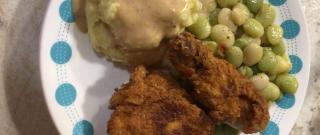 Fried Chicken with Creamy Gravy Photo