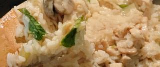 Thai Spicy Basil Chicken Fried Rice Photo