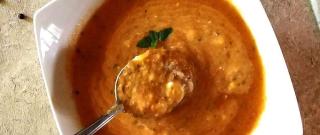 Cold Tomato Cucumber Soup Photo