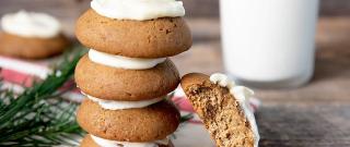 Gingerbread Cookies with Cream Cheese Frosting Photo