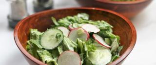 Garden Salad with Creamy Dressing Photo