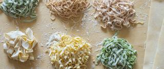 Homemade Saffron Pasta Photo