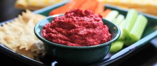 Easy Beet Hummus Photo