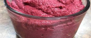 Roasted Beetroot and Garlic Hummus Photo