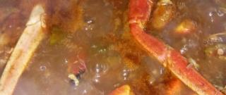 Seafood Gumbo Stock Photo