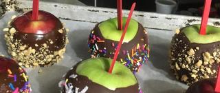 Chocolate Dipped Apples Photo