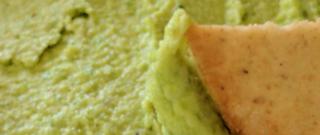 Edamame Hummus with Garlic Scapes Photo