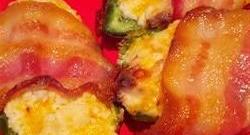 Bluezy's Stuffed Jalapenos with Bacon Photo