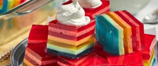 Seven Layer Gelatin Salad Photo